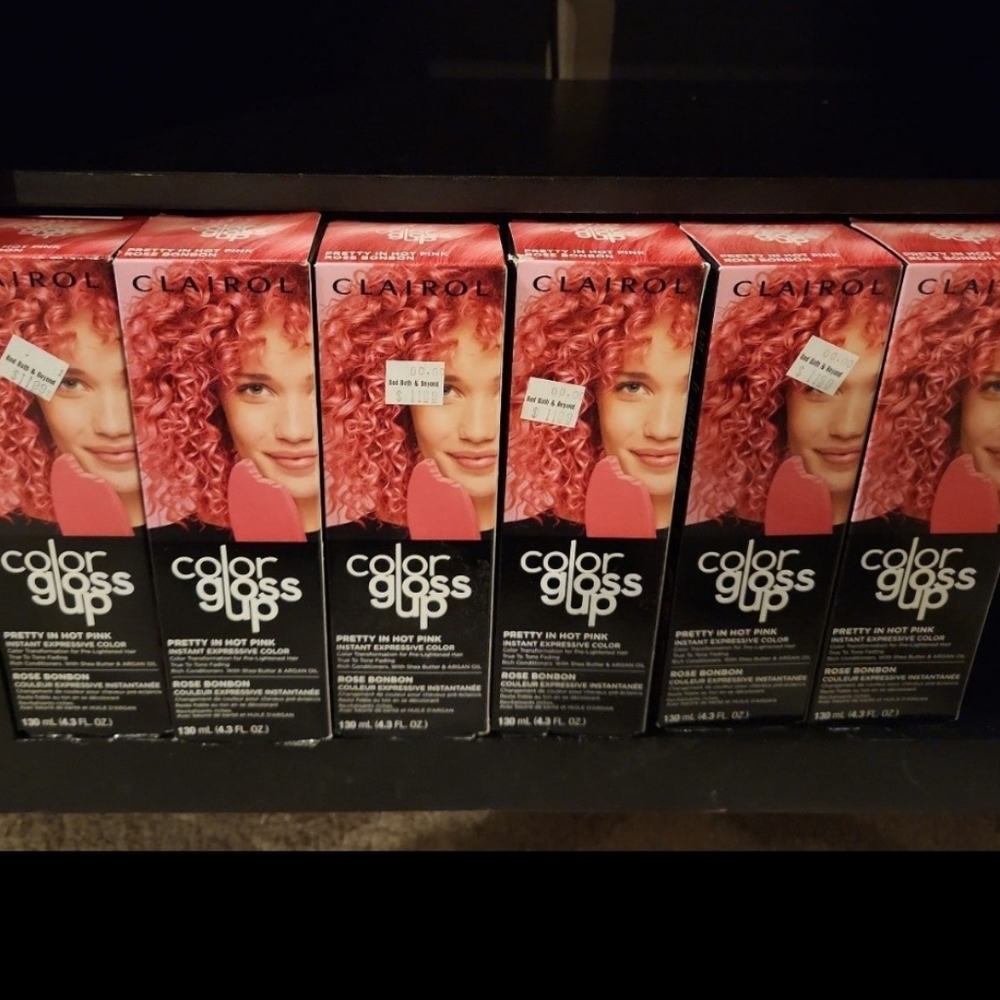 6 boxes of Color Gloss Up Clariol